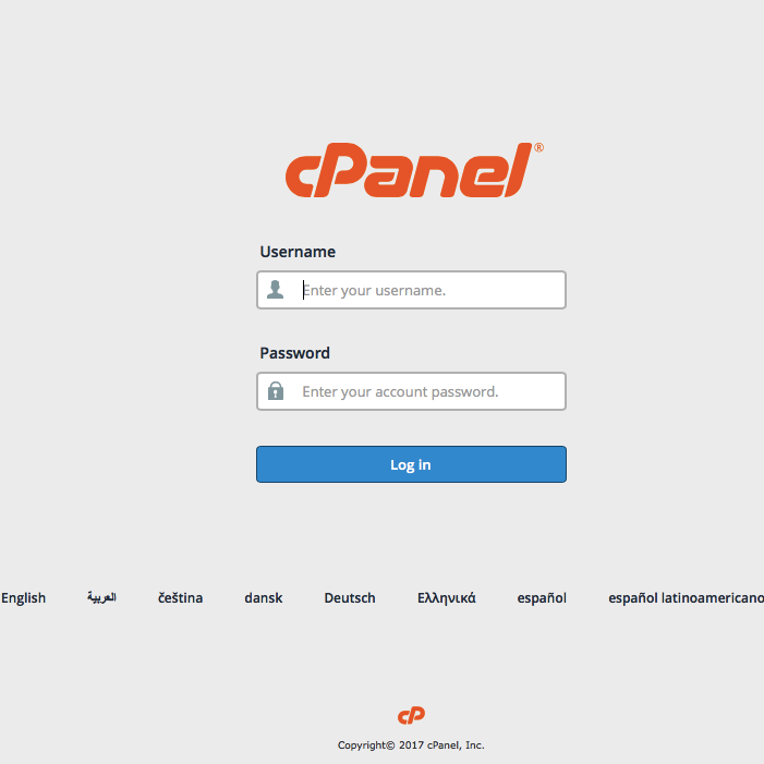 How to Access your cPanel Account